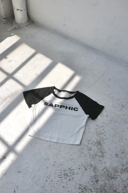 “Sapphic” Short Sleeve Crop
