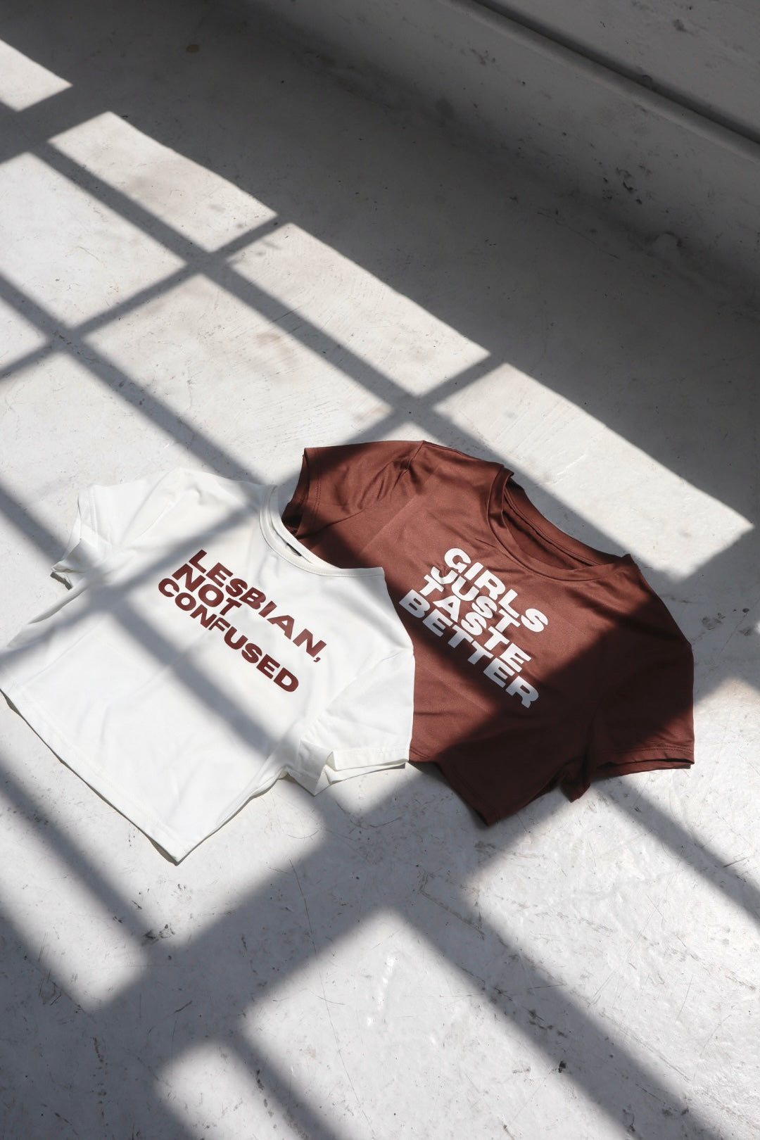 “Lesbian Not Confused” Crop Top
