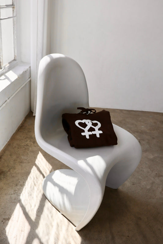 Symbol Hoodie in Coffee