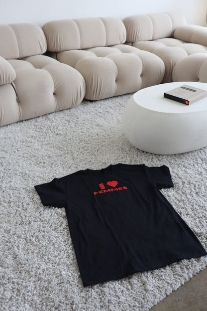 “I Heart Femmes” Tees and Baby Tees