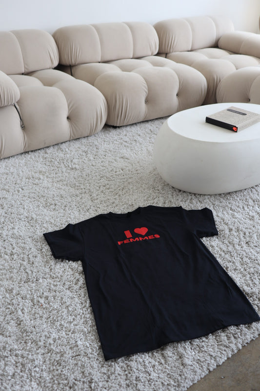 “I Heart Femmes” Tees and Baby Tees