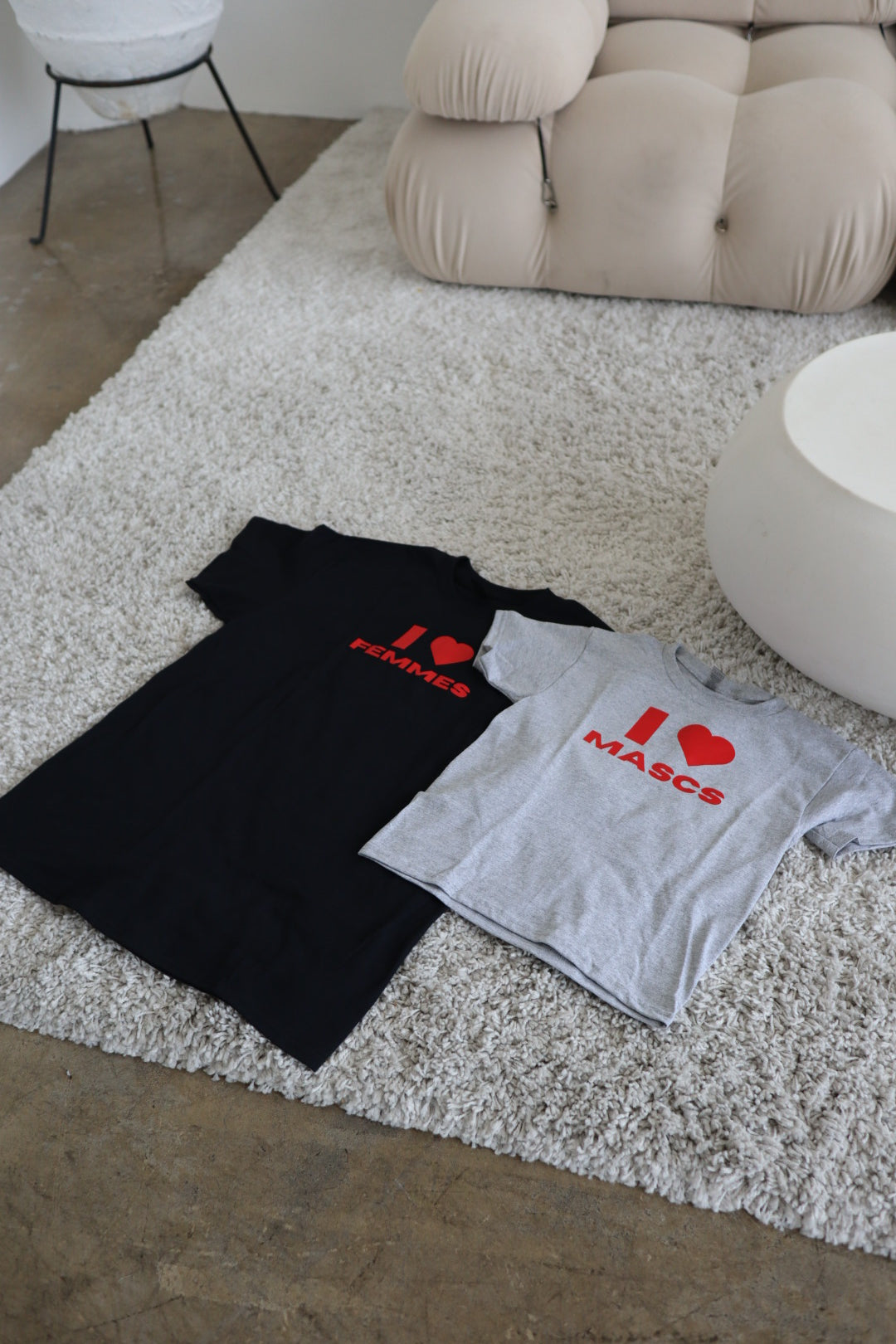 “I Heart Femmes” Tees and Baby Tees
