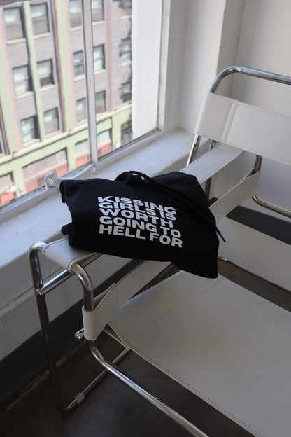 "Hell" Hoodie in Cold Brew