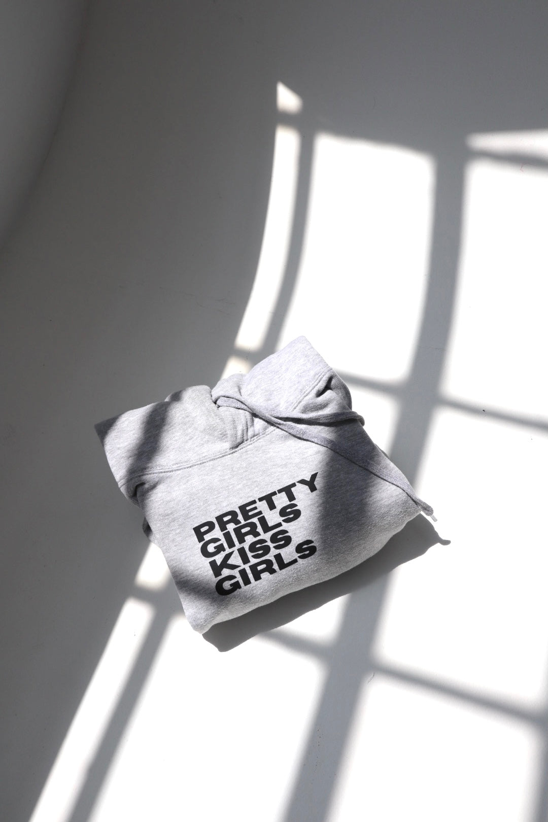 “Pretty Girls Kiss Girls” Hoodie in Chia