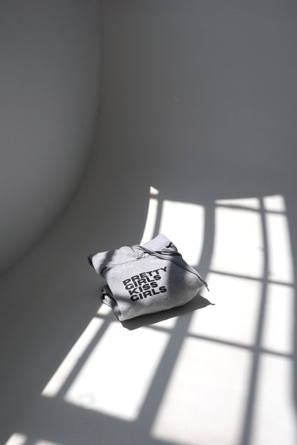 “Pretty Girls Kiss Girls” Hoodie in Chia